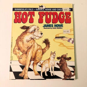 Vintage 1990 Hot Fudge Paperback By James  Howe Avon Books